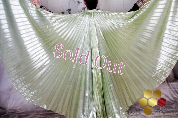 画像1: イシスウィング（厚め）12　オーロララメ×アップルグリーン