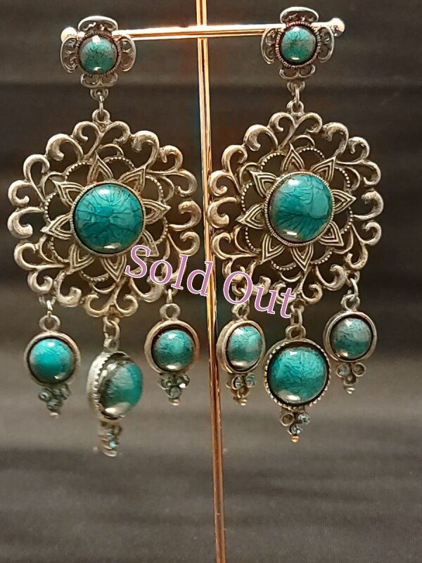 画像2: エジプト製ピアス　No,11