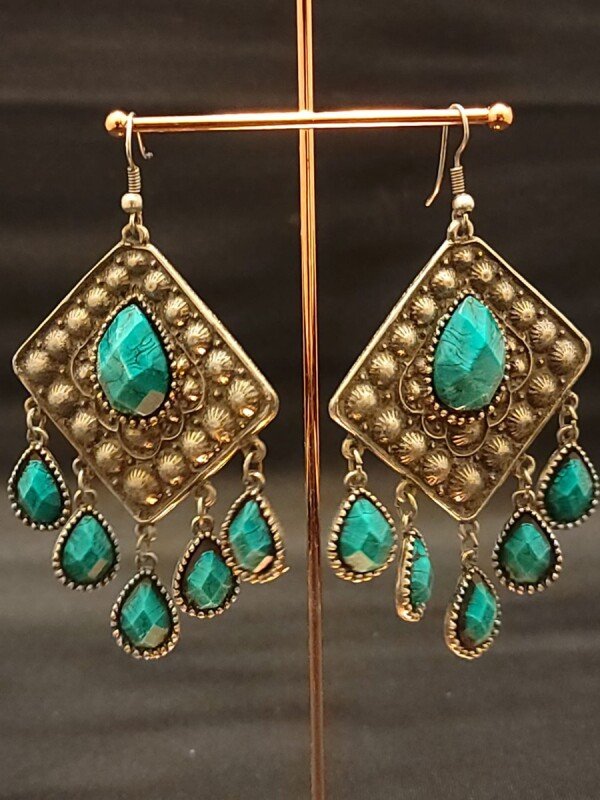 画像2: エジプト製ピアス　No,22