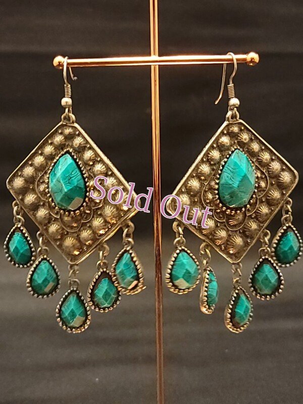 画像2: エジプト製ピアス　No,22