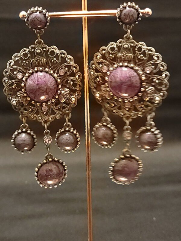 画像2: エジプト製ピアス　No,19