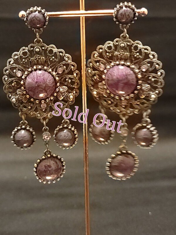 画像2: エジプト製ピアス　No,19