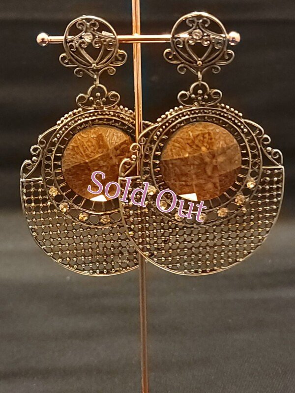 画像2: エジプト製ピアス　No,25