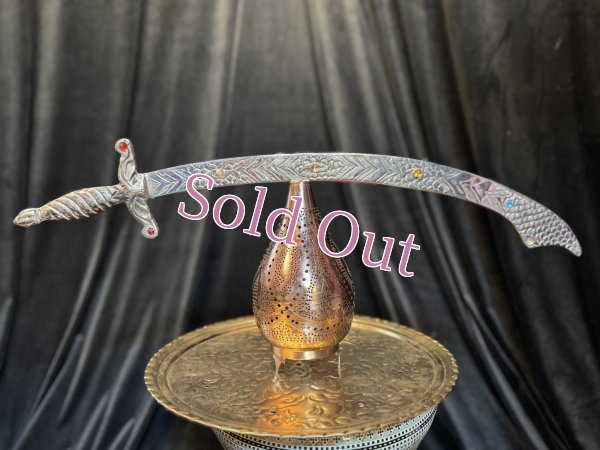 画像1: ベリーダンスソード　フィッシュシルバーストーン付