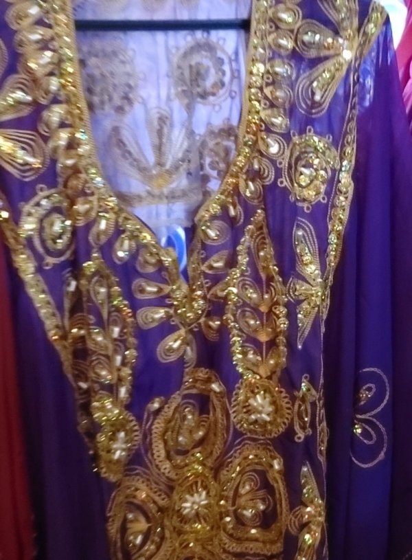 画像7: ハリージ(Khaleej) 　丸刺繍　ベビーピンク