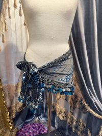 エジプト製ヒップスカーフ　no.30
