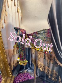 エジプト製ヒップスカーフ　no.27