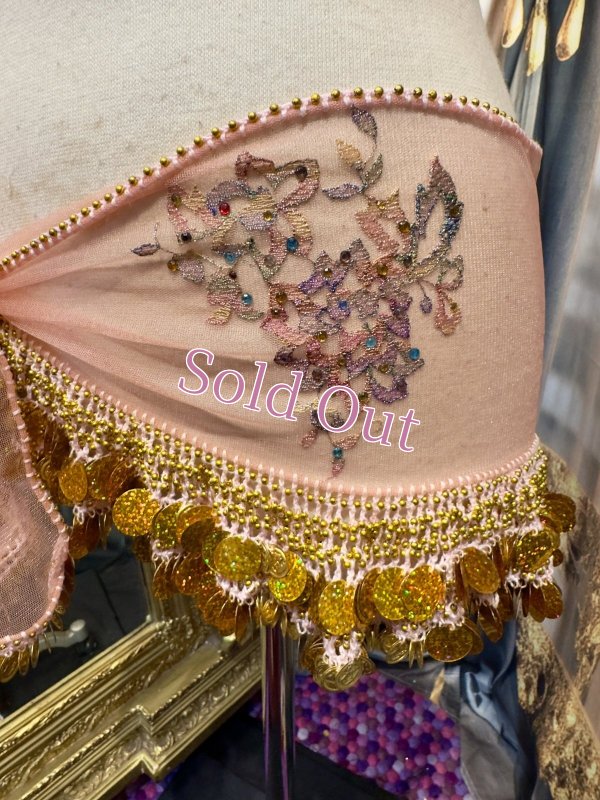 画像2: エジプト製ヒップスカーフ　no.4