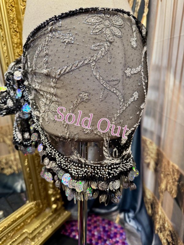 画像2: エジプト製ヒップスカーフ　no.14