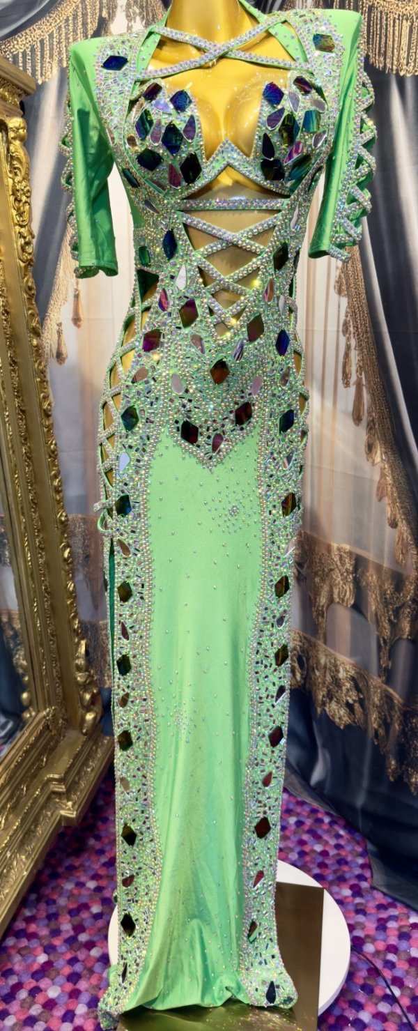 画像1: Randa style(ランダスタイル) ライトグリーン