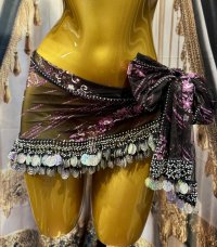 エジプト製ヒップスカーフ　no.36