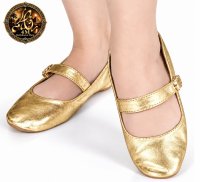 ダンスシューズ gold（羊皮）