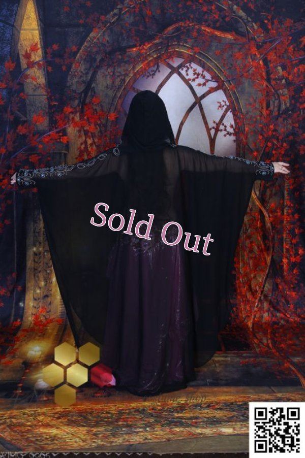 画像4: Abaya(アバヤ)　フード付きブラック