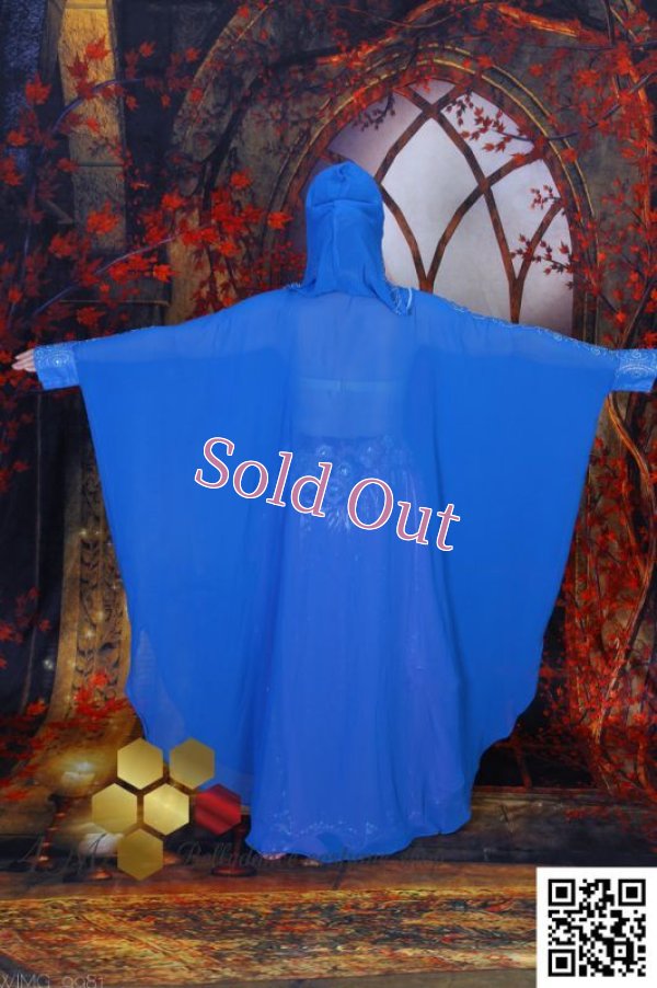 画像4: Abaya(アバヤ)  フード付きライトブルー