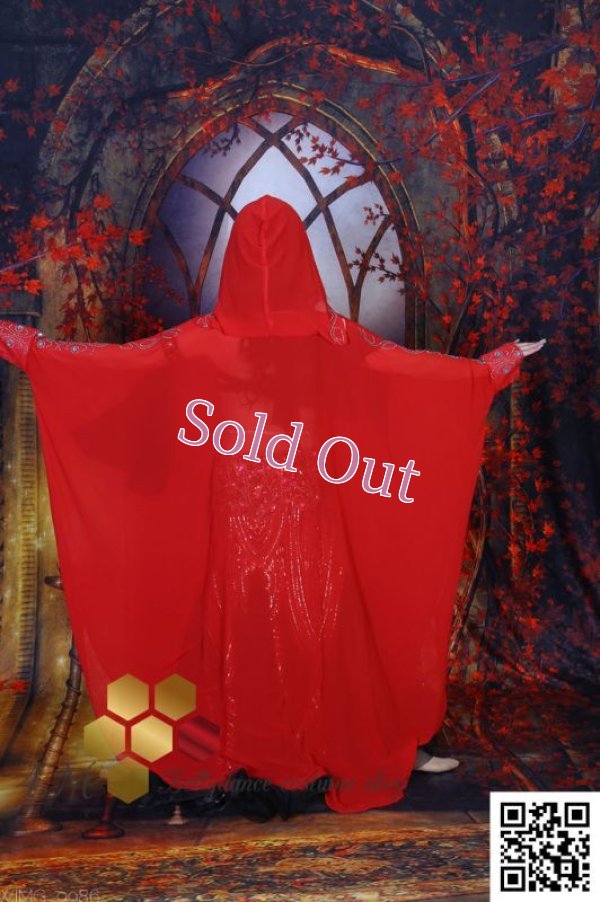 画像5: Abaya(アバヤ) フード付きレッド