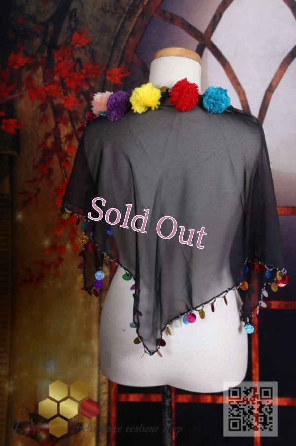 画像3: ポンポン付きスカーフ 