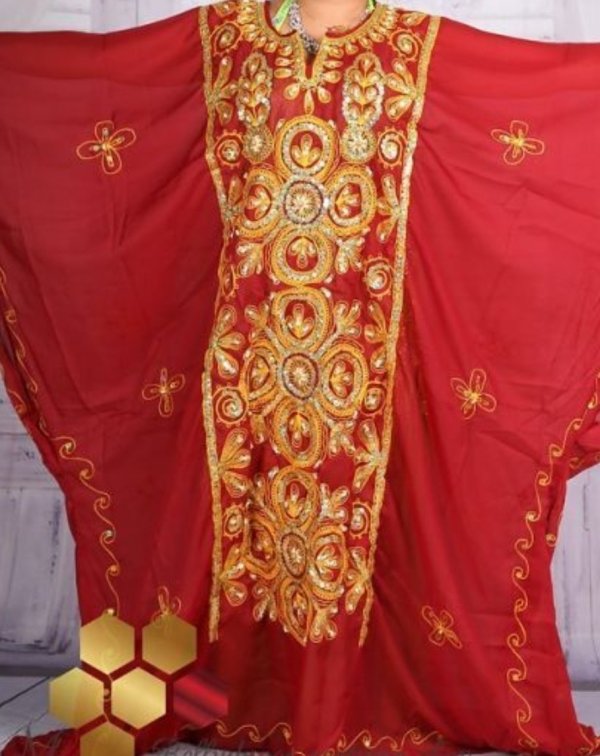 画像3: ハリージ(Khaleej) 　丸刺繍　ベビーピンク