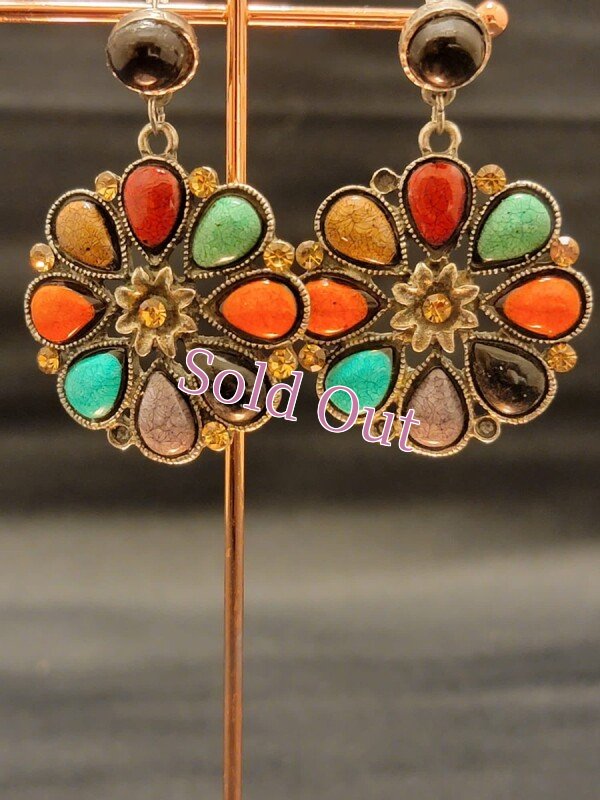 画像2: エジプト製ピアス　No,6