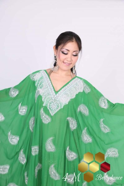 画像2: アバヤ(モダンハリージドレススタイル)3 (2)