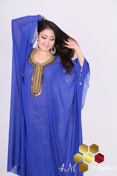 画像2: アバヤ(モダンハリージドレススタイル)1 (2)