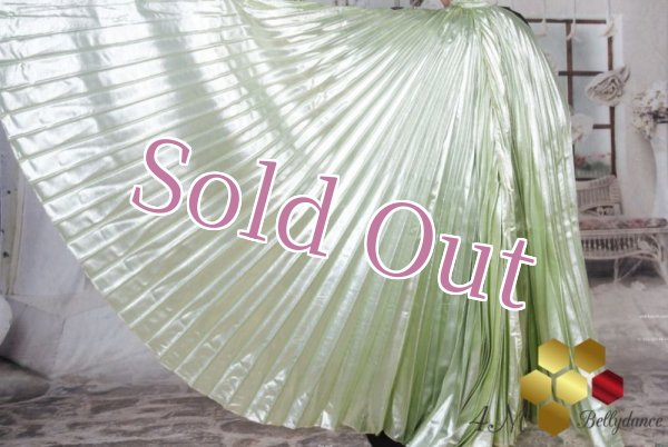 画像2: イシスウィング（厚め）12　オーロララメ×アップルグリーン (2)