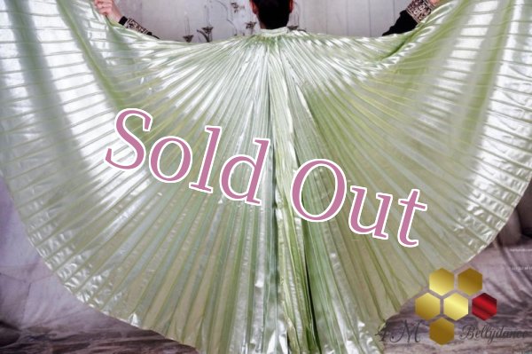 画像1: イシスウィング（厚め）12　オーロララメ×アップルグリーン (1)