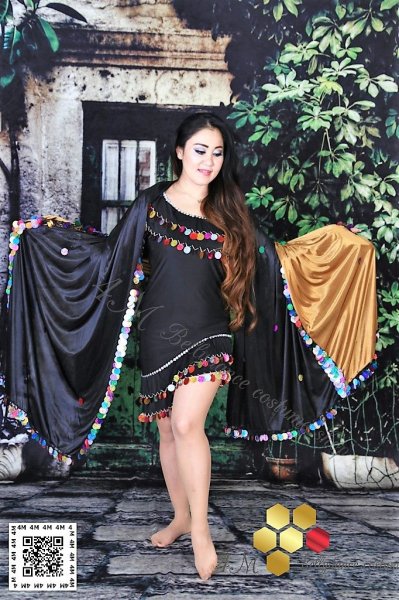 画像2: ミラーヤベール(Miraya) 黒×マルチコイン (2)