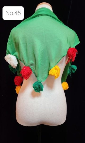 画像4: ポンポン付きスカーフNo,43-51 (4)