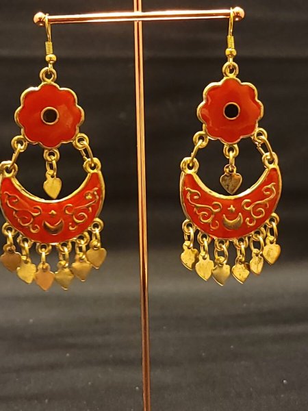 画像2: エジプト製ピアス No,1 (2)