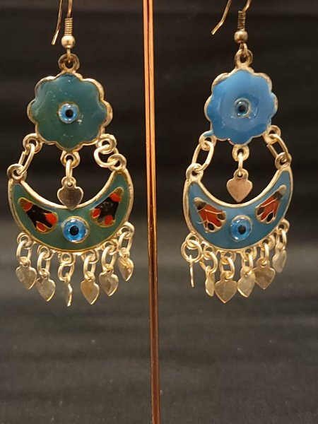 画像6: エジプト製ピアス No,1 (6)