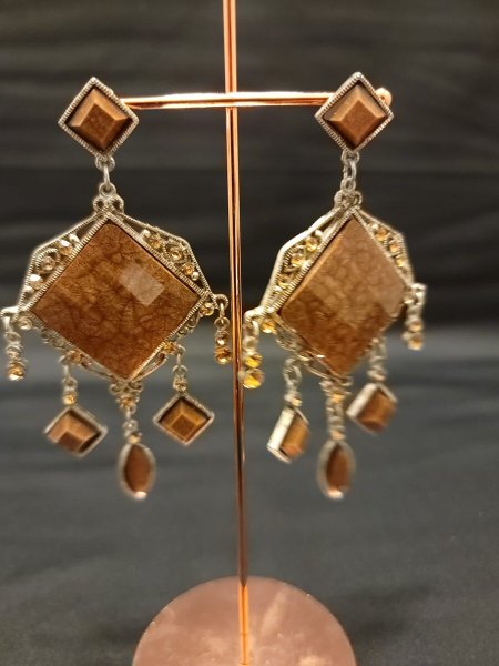 画像2: エジプト製ピアス No,10 (2)