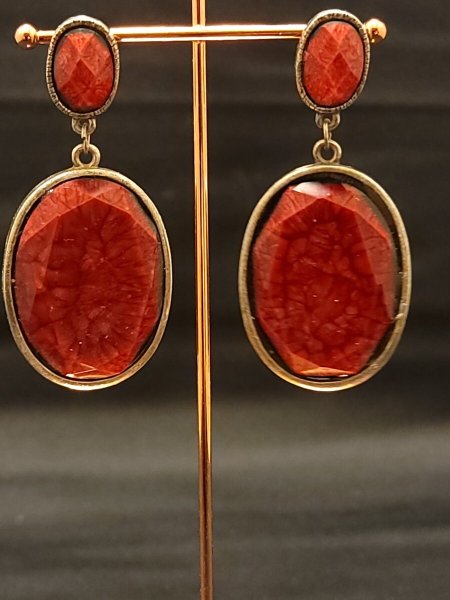 画像2: エジプト製ピアス No,16 (2)