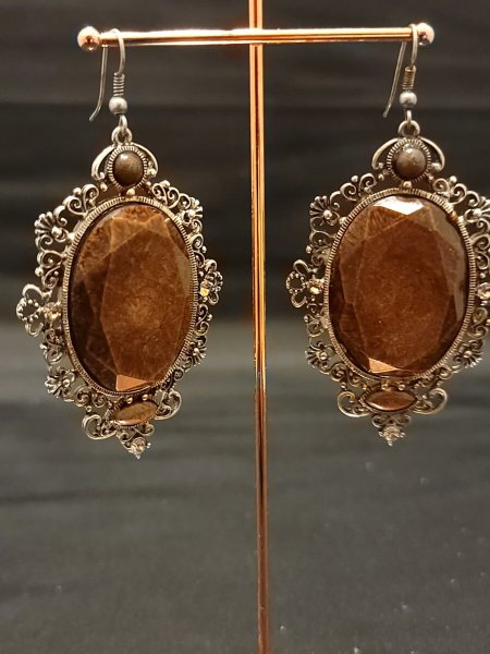 画像2: エジプト製ピアス No,17 (2)