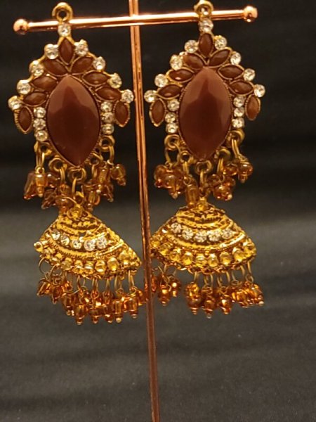 画像2: エジプト製ピアス No,27 (2)