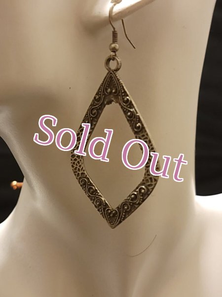 画像1: エジプト製ピアス　No,28 (1)