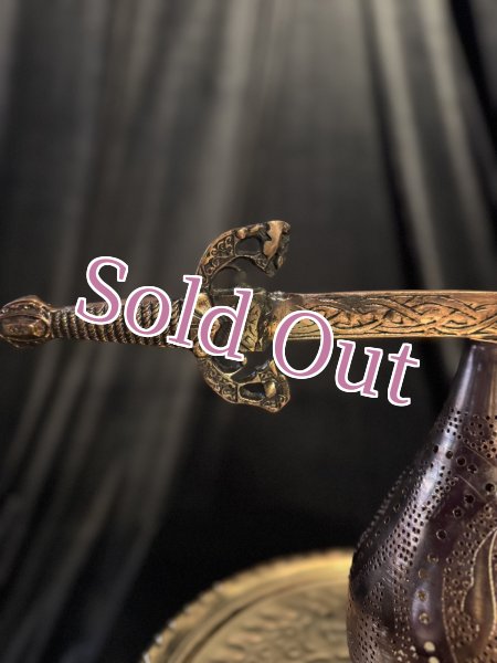 画像2: ベリーダンスソード　ブロンズ (2)