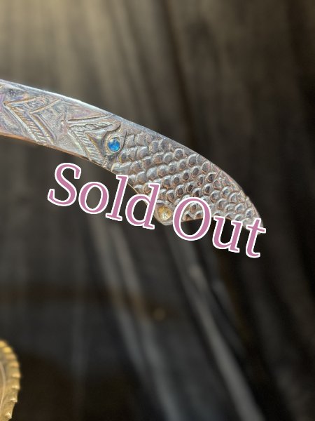 画像5: ベリーダンスソード　フィッシュシルバーストーン付 (5)