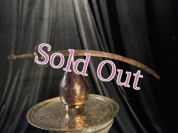 画像1: ベリーダンスソード　ブロンズ (1)