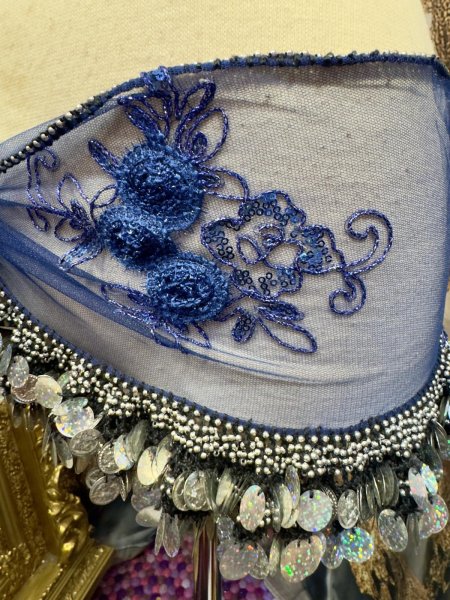 画像2: エジプト製ヒップスカーフ no.29 (2)