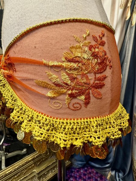 画像2: エジプト製ヒップスカーフ no.12 (2)