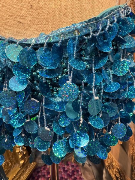 画像2: エジプト製ヒップスカーフ no.1 (2)