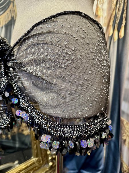 画像2: エジプト製ヒップスカーフ no.10 (2)