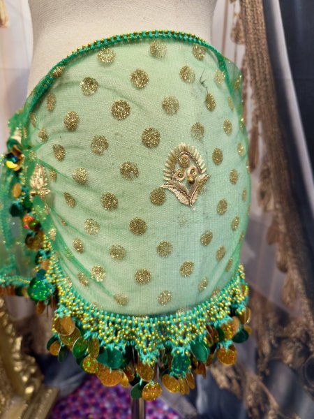 画像2: エジプト製ヒップスカーフ no.19 (2)