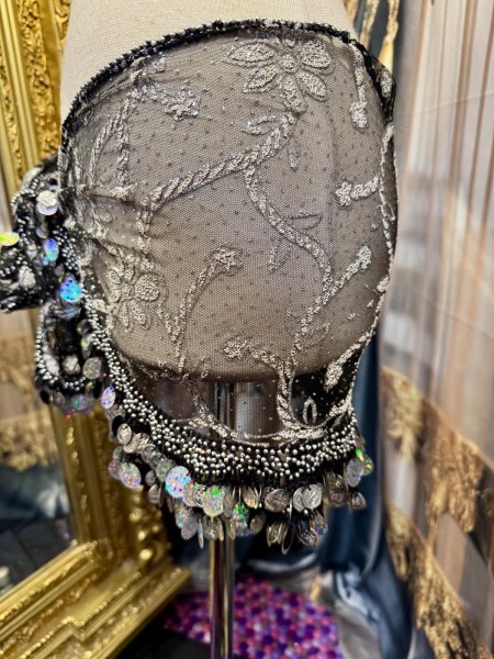 画像2: エジプト製ヒップスカーフ no.14 (2)