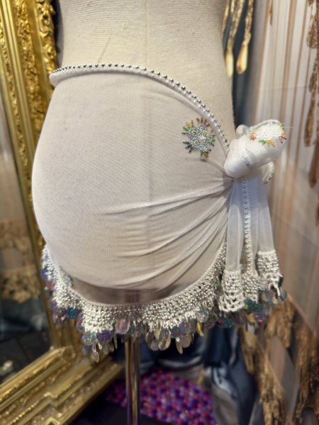 画像2: エジプト製ヒップスカーフ no.23 (2)