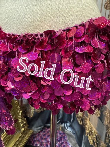 画像2: エジプト製ヒップスカーフ　no.3 (2)