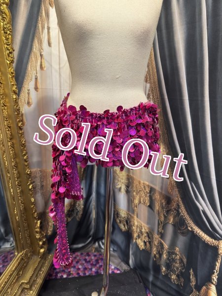 画像1: エジプト製ヒップスカーフ　no.3 (1)