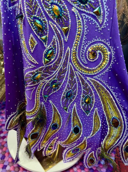 画像5: Randa style(ランダスタイル) パープル孔雀 (5)