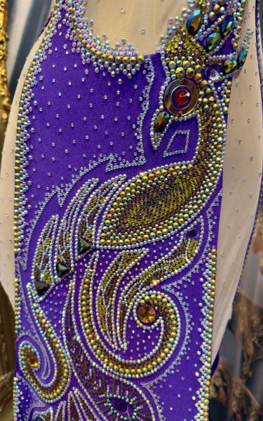 画像6: Randa style(ランダスタイル) パープル孔雀 (6)