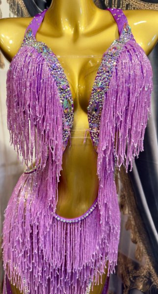 画像2: Randa style(ランダスタイル) フリンジピンクパープル (2)